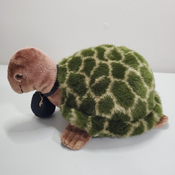 Boyds‎ Flash Turtle Plush Stop Watch 9" Green Stuffed Animal 55226 Retired Toy - Picture 4 of 11
